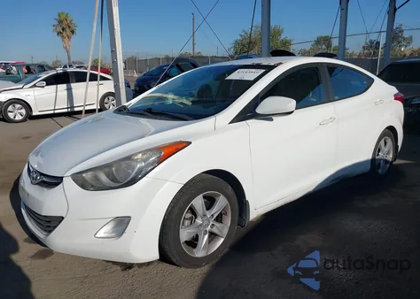 2013 Hyundai Elantra Gls/Limited from USA, damaged, VIN 5NPDH4AE1DH276823